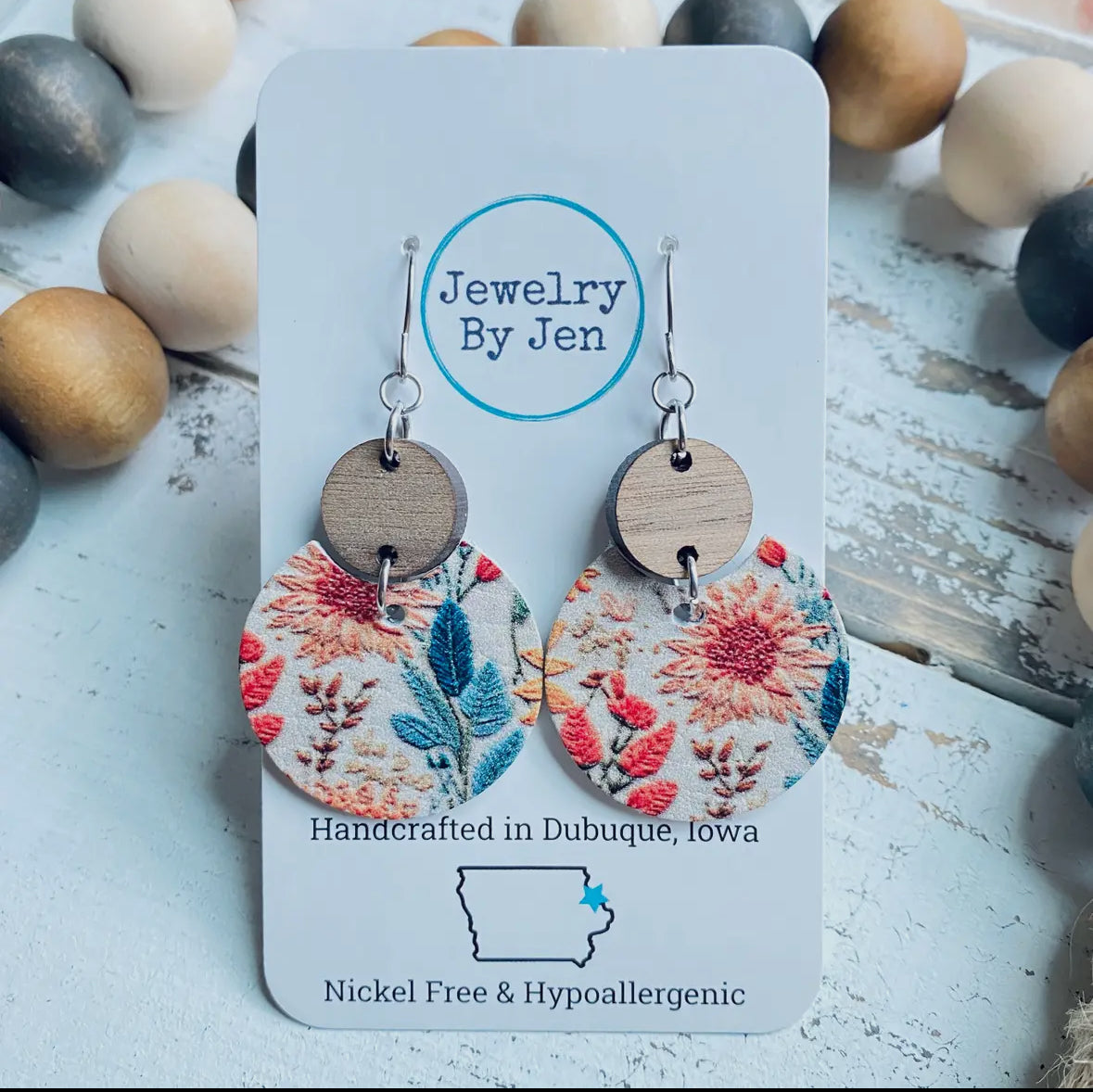 Luna Floral Earrings