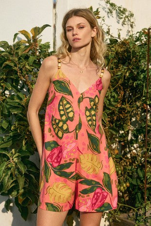 Just Like Paradise Romper