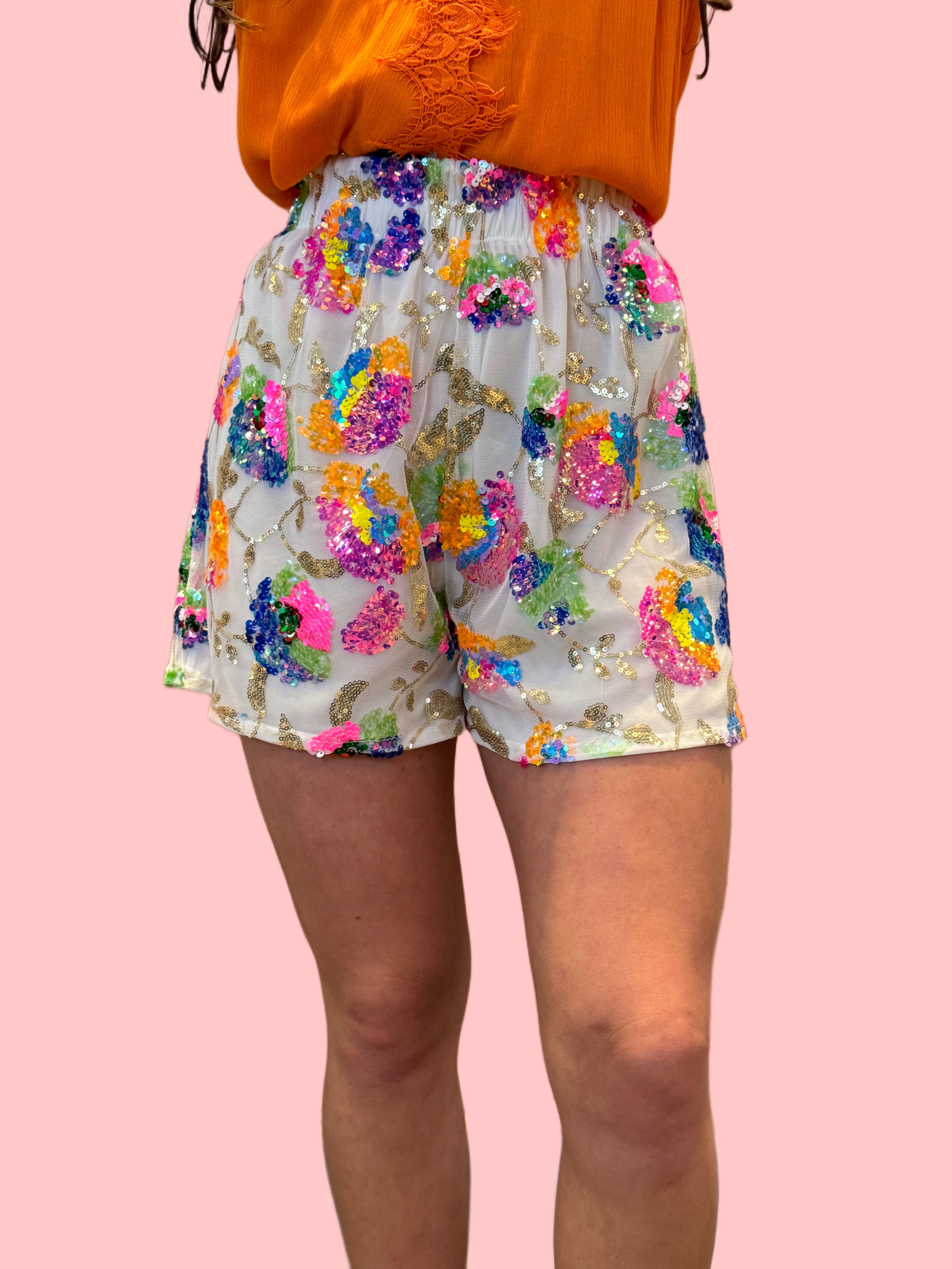 Sequin Stunner Shorts
