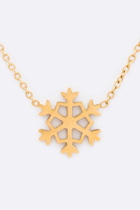 Snowflake Pendant Necklace