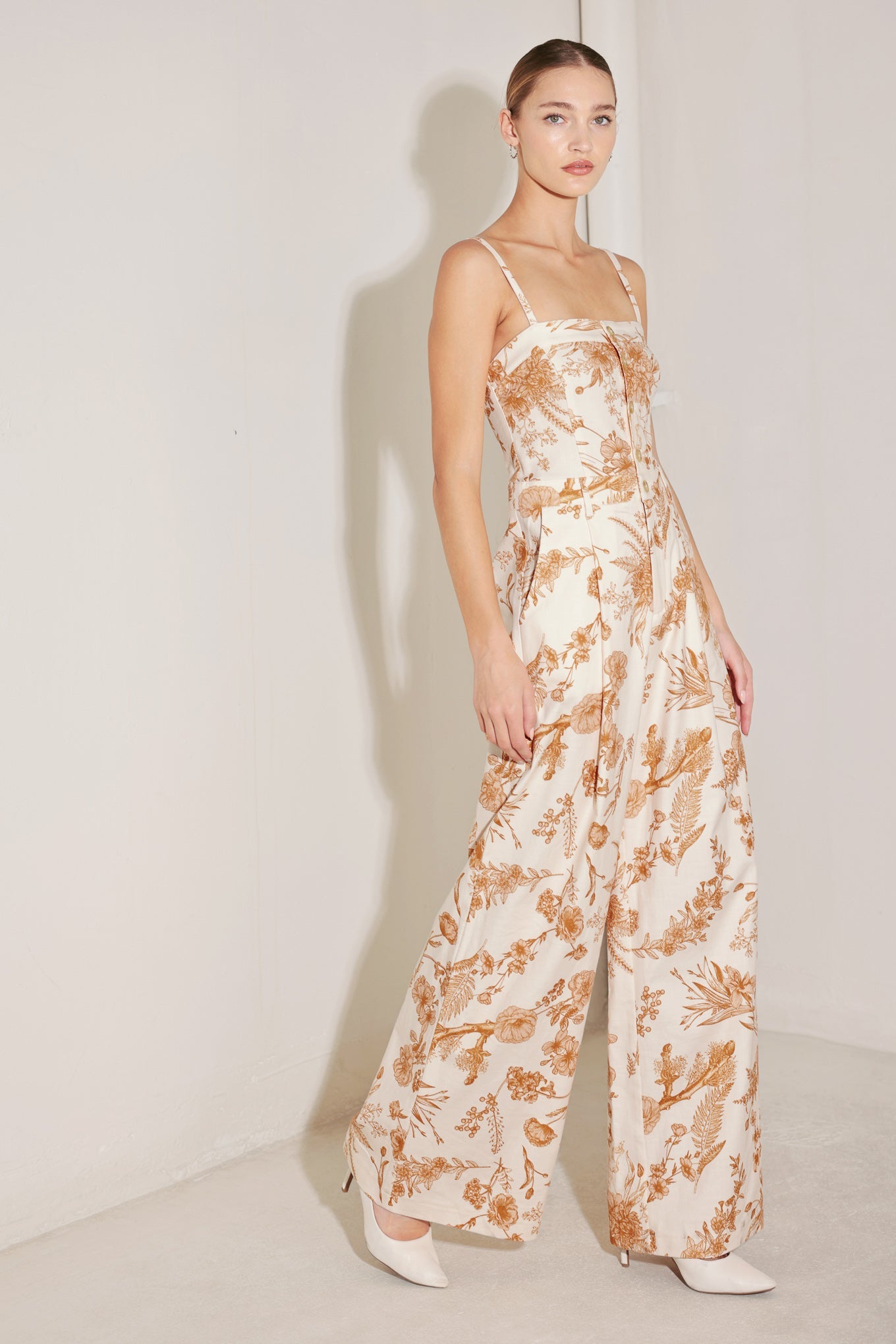 TUSCAN BOTANICA WOVEN JUMPSUIT