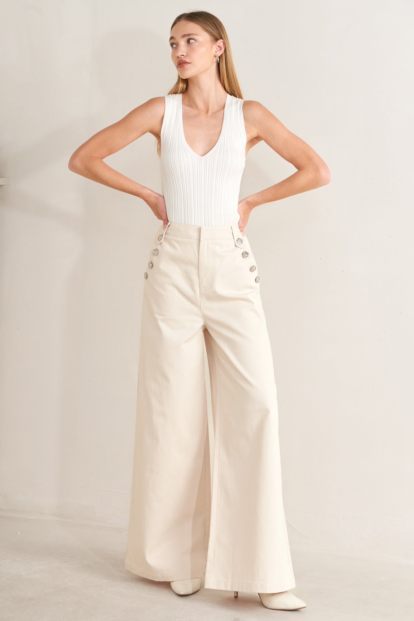 RUNWAY TAILORED WOVEN PANTS