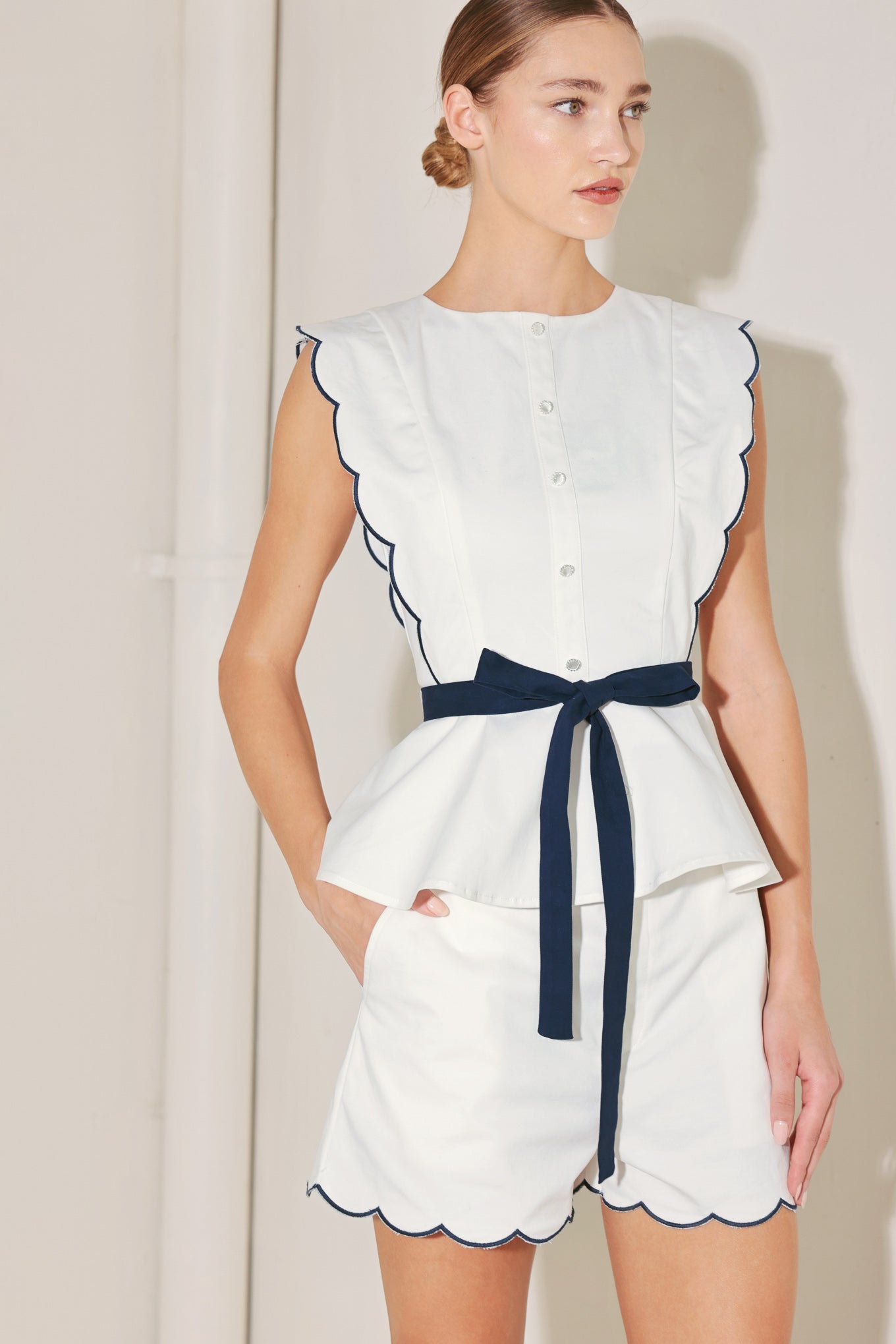 RESORT READY WOVEN TOP