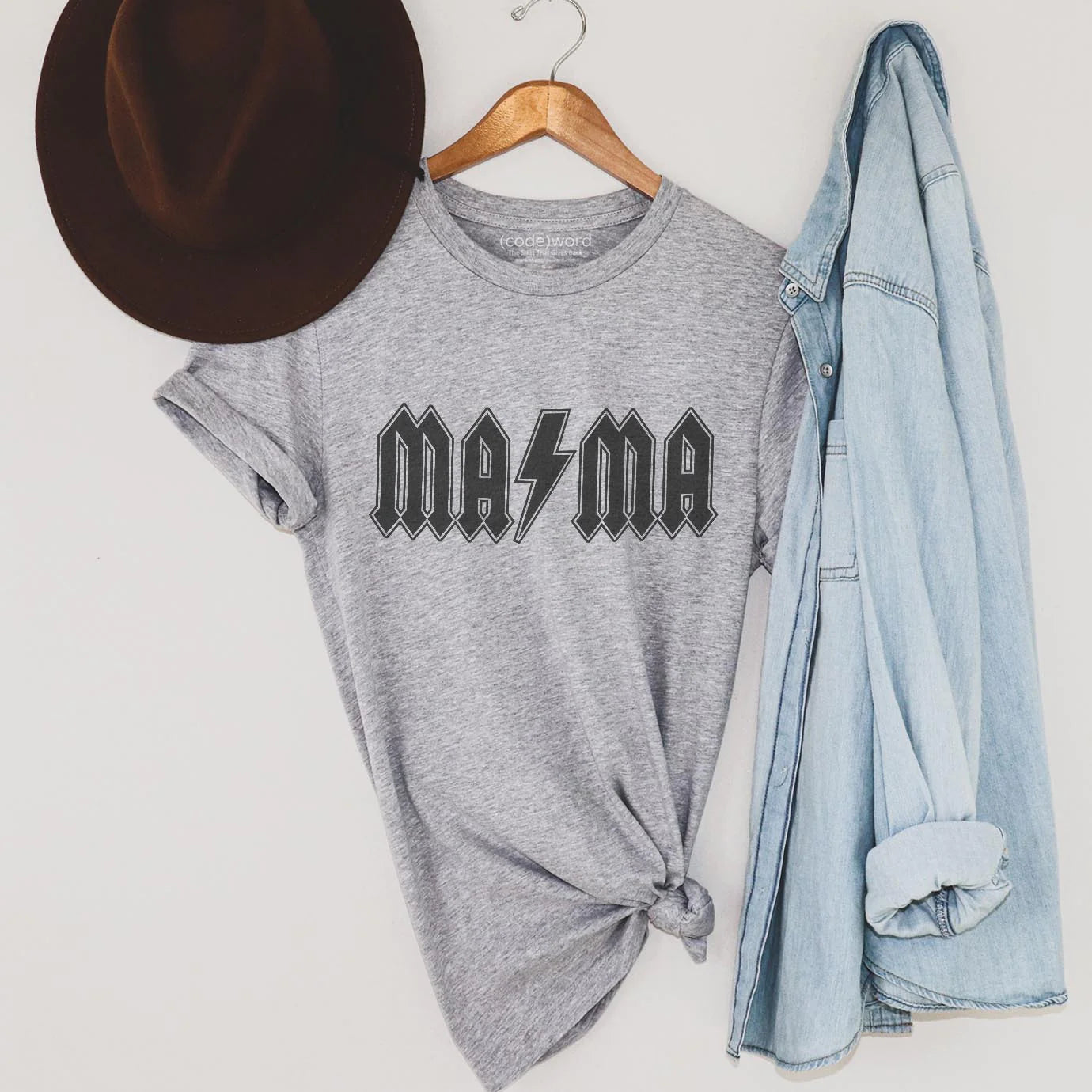 ROCKER MAMA-CHARCOAL : SMALL
