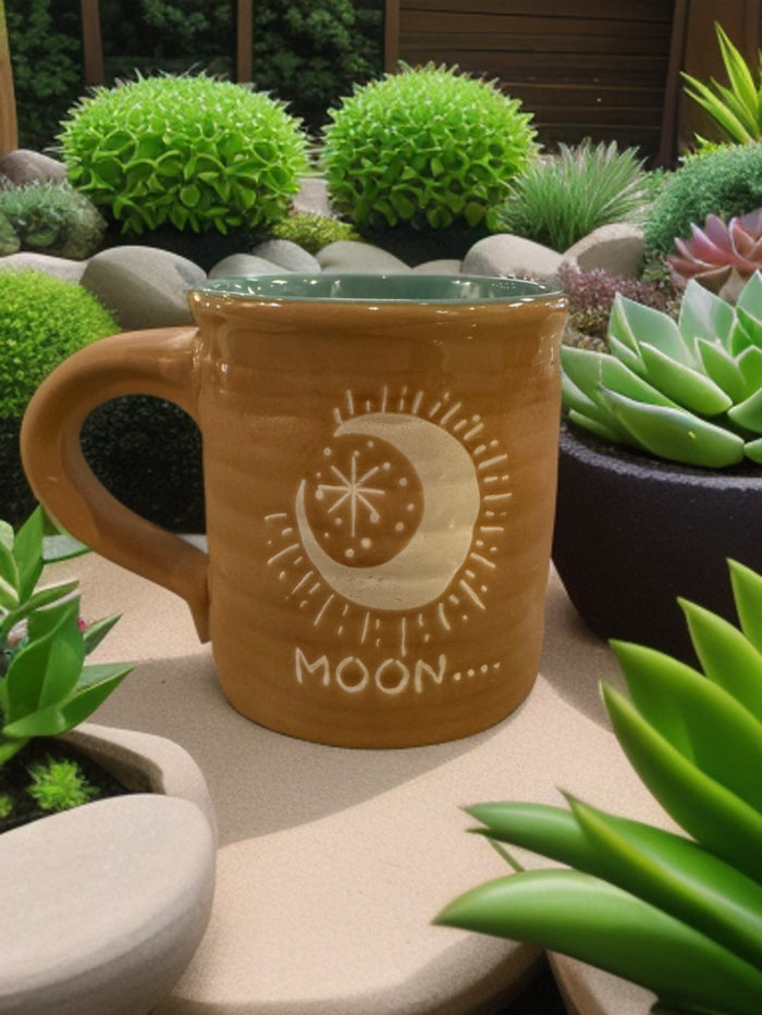 Moon And Sun 18Oz Mug Clay