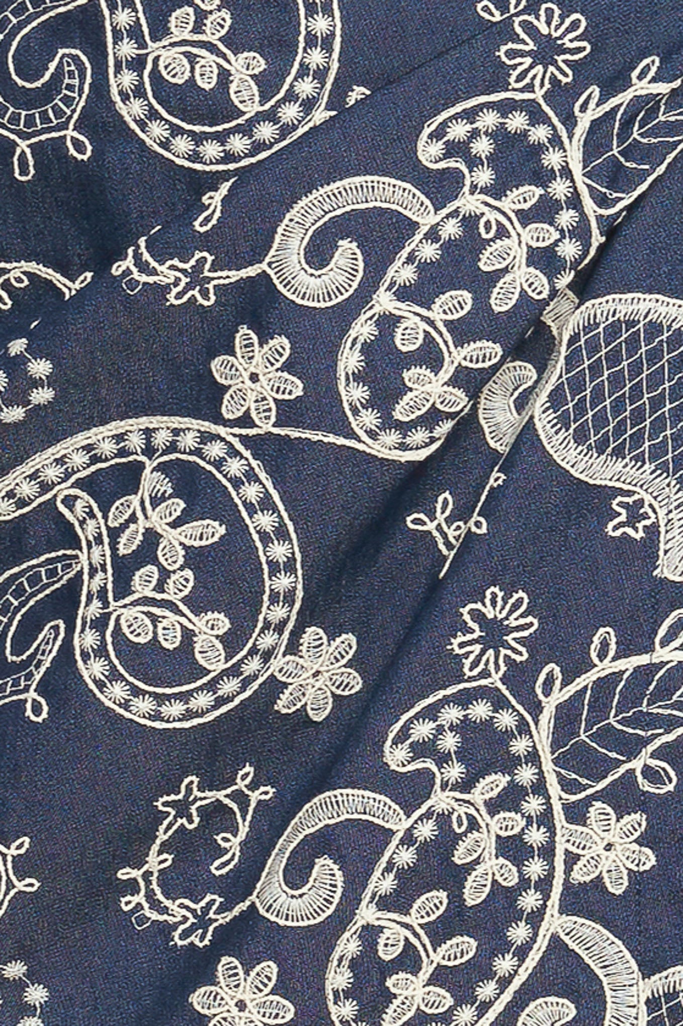 HANDCRAFTED FEEL EMBROIDERY SKORT