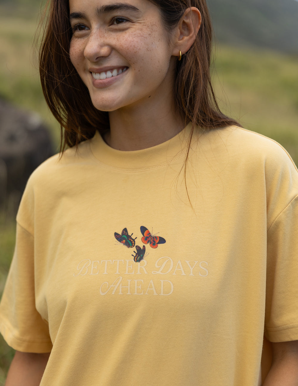 Better Days Butterfly Unisex Tee
