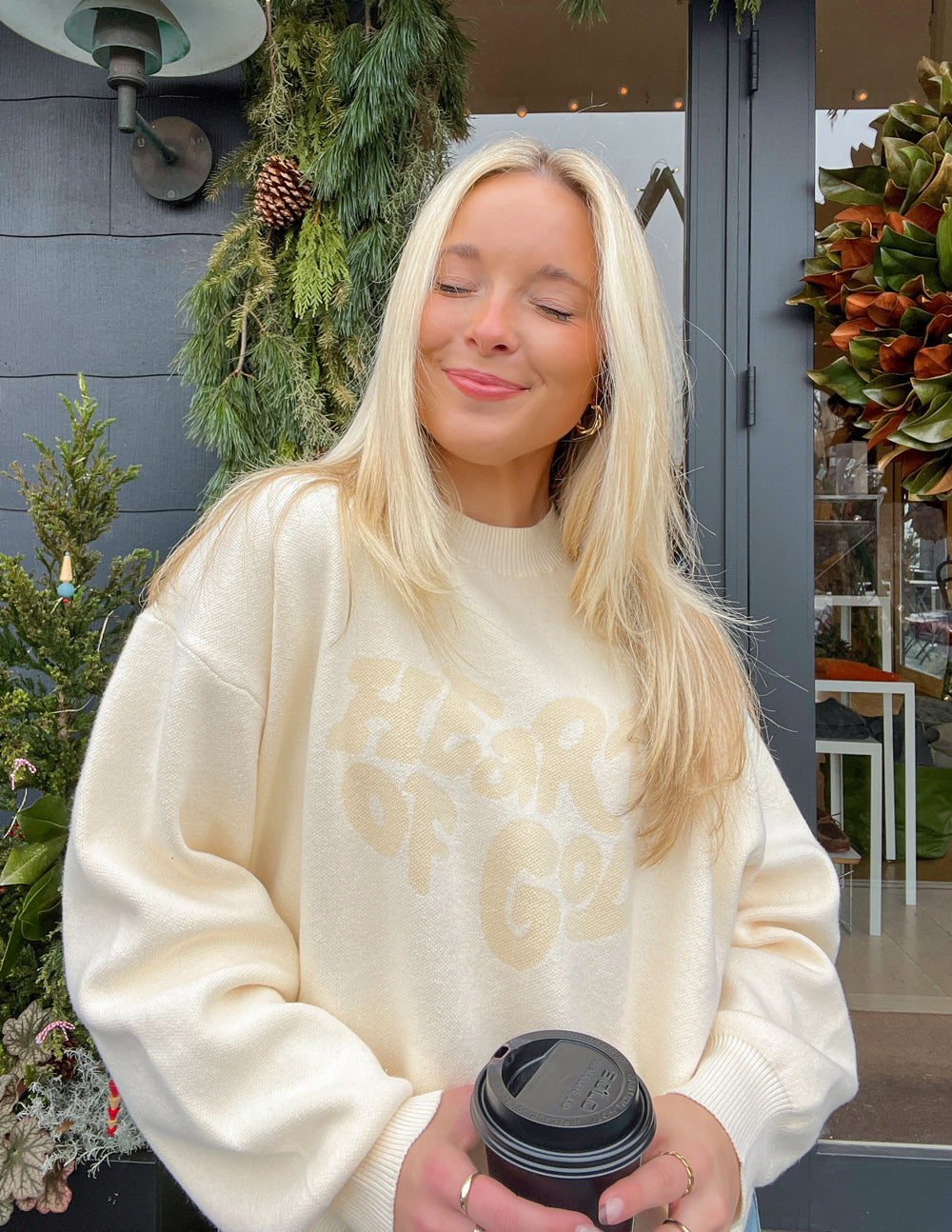 Heart of God Knit Sweater