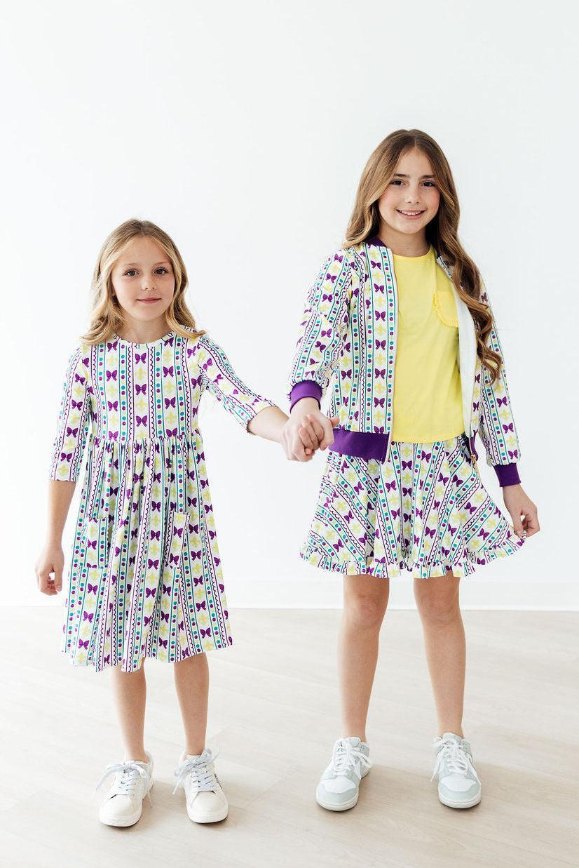 Mardi Gras Satin Jacket