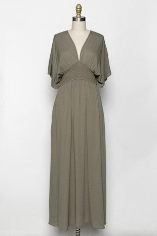 Woven Solid Maxi