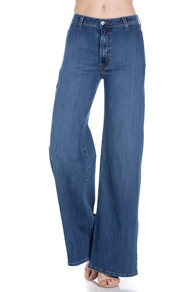 Western Wide-Leg Denim