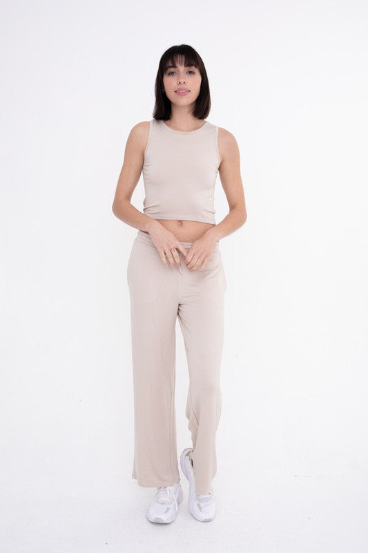 Mid-Rise Lounge Terry Pant