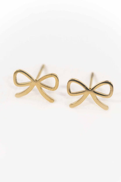 Cute Bow Stud Earrings