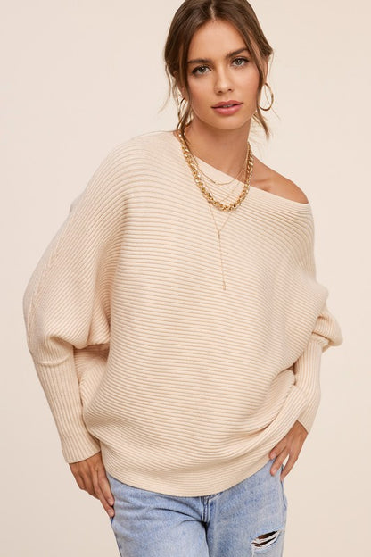 Mae Off Shoulder Sweater