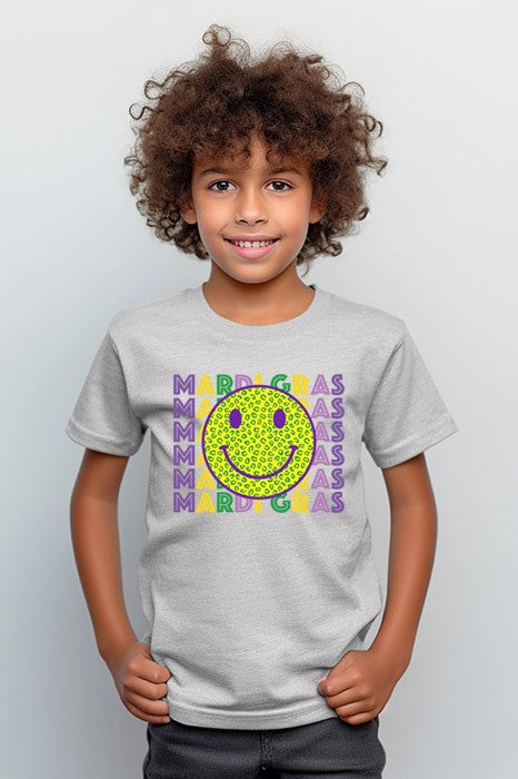 Mardi Gras Smile Tee