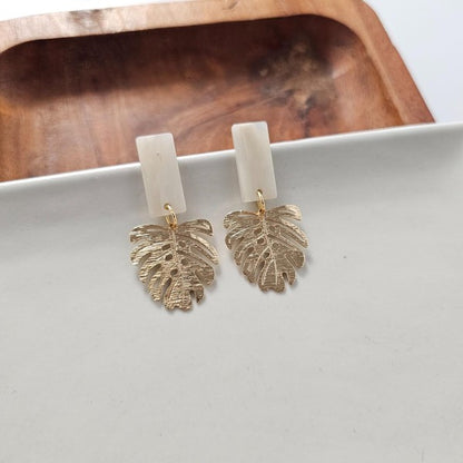 Mini Belize Earrings, Ivory