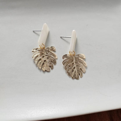 Mini Belize Earrings, Ivory