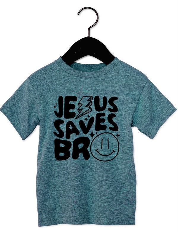 Jesus Saves Bro Toddler Tee