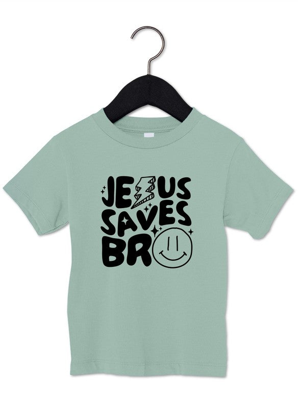 Jesus Saves Bro Toddler Tee