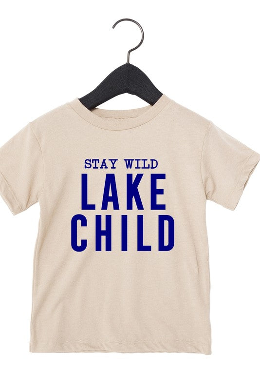Stay Wild Lake Child Toddler Tee