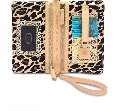 Uptown Crossbody, Mona Brown Leopard