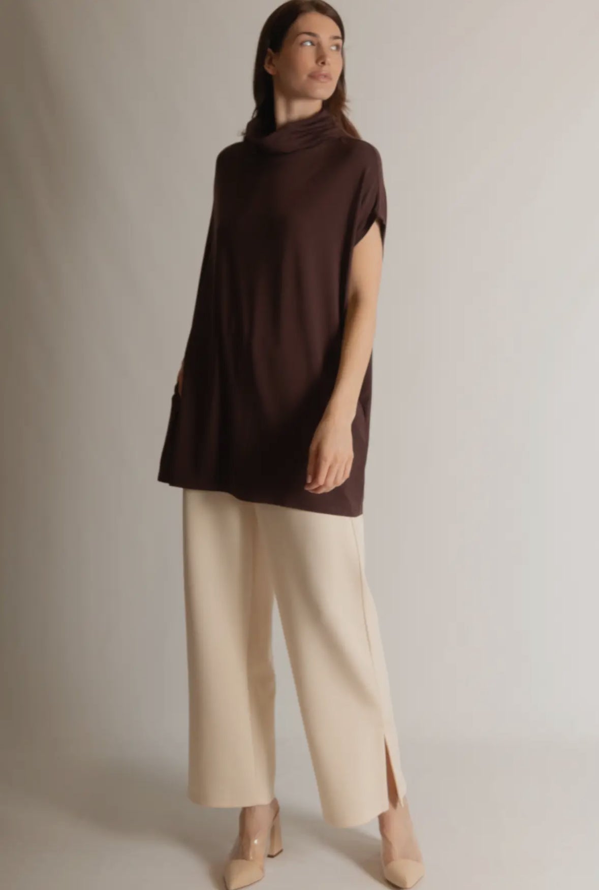 Modal Wide Leg Pants