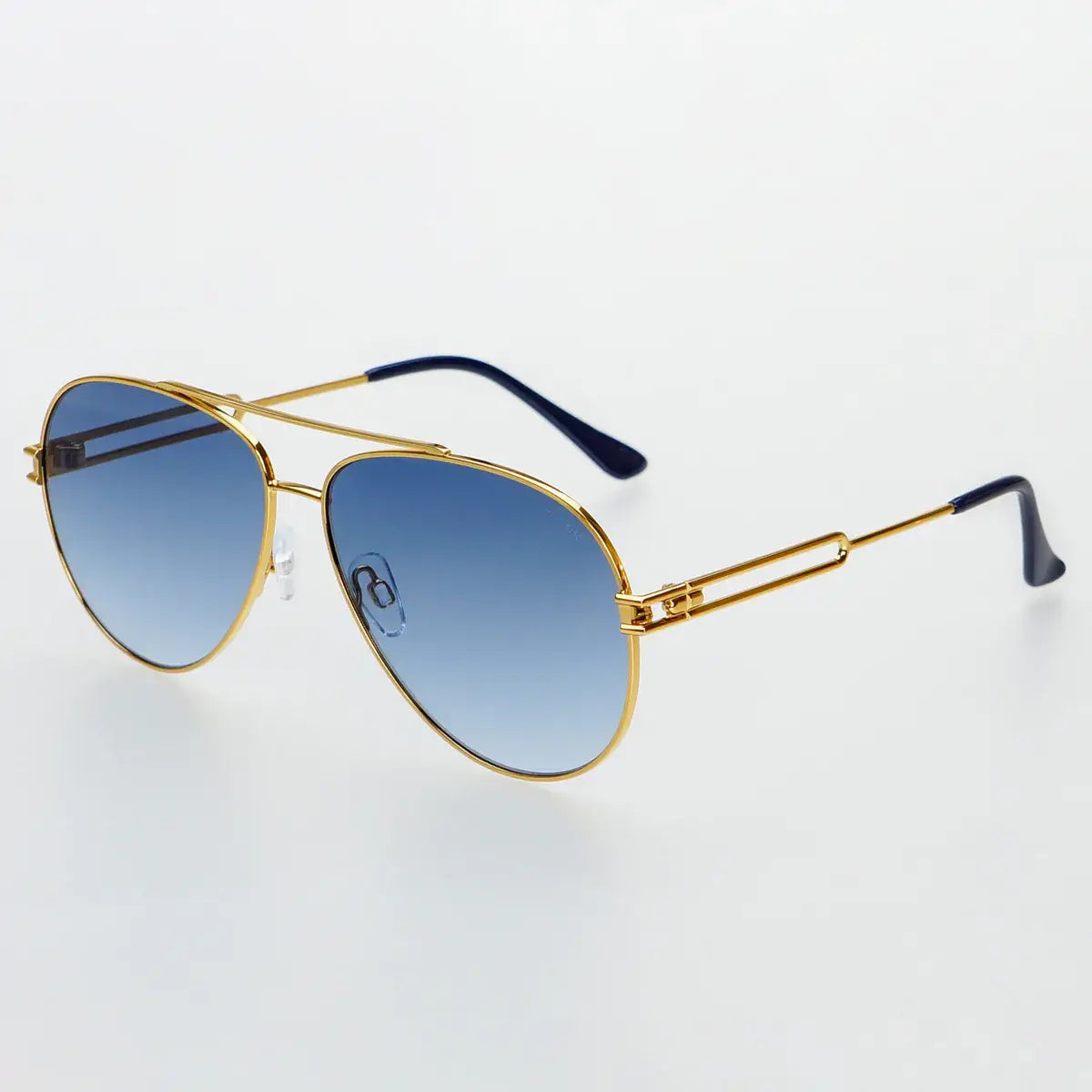 Henry Gold Blue Sunglasses