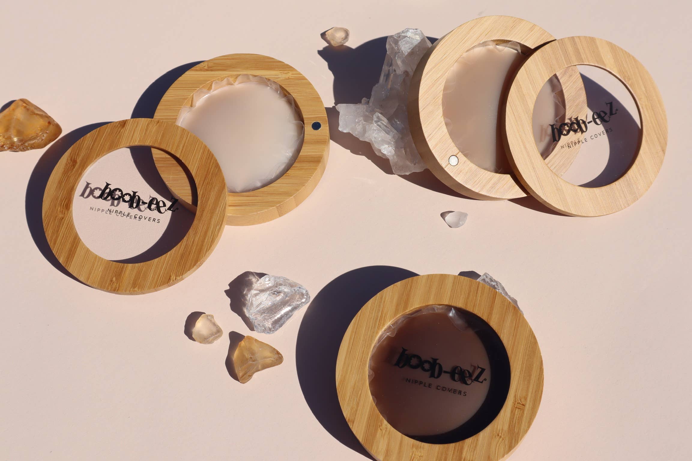 Nipple Covers + Bamboo Compact