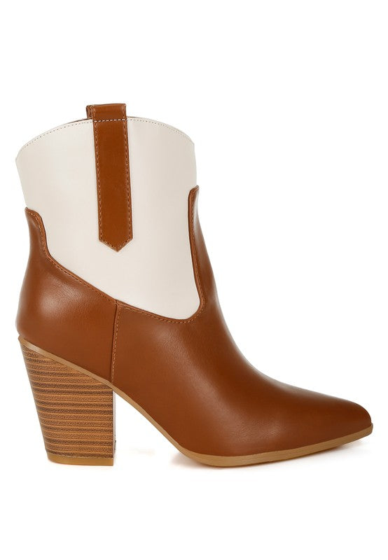 Gallops Two Tone Cowboy Boots