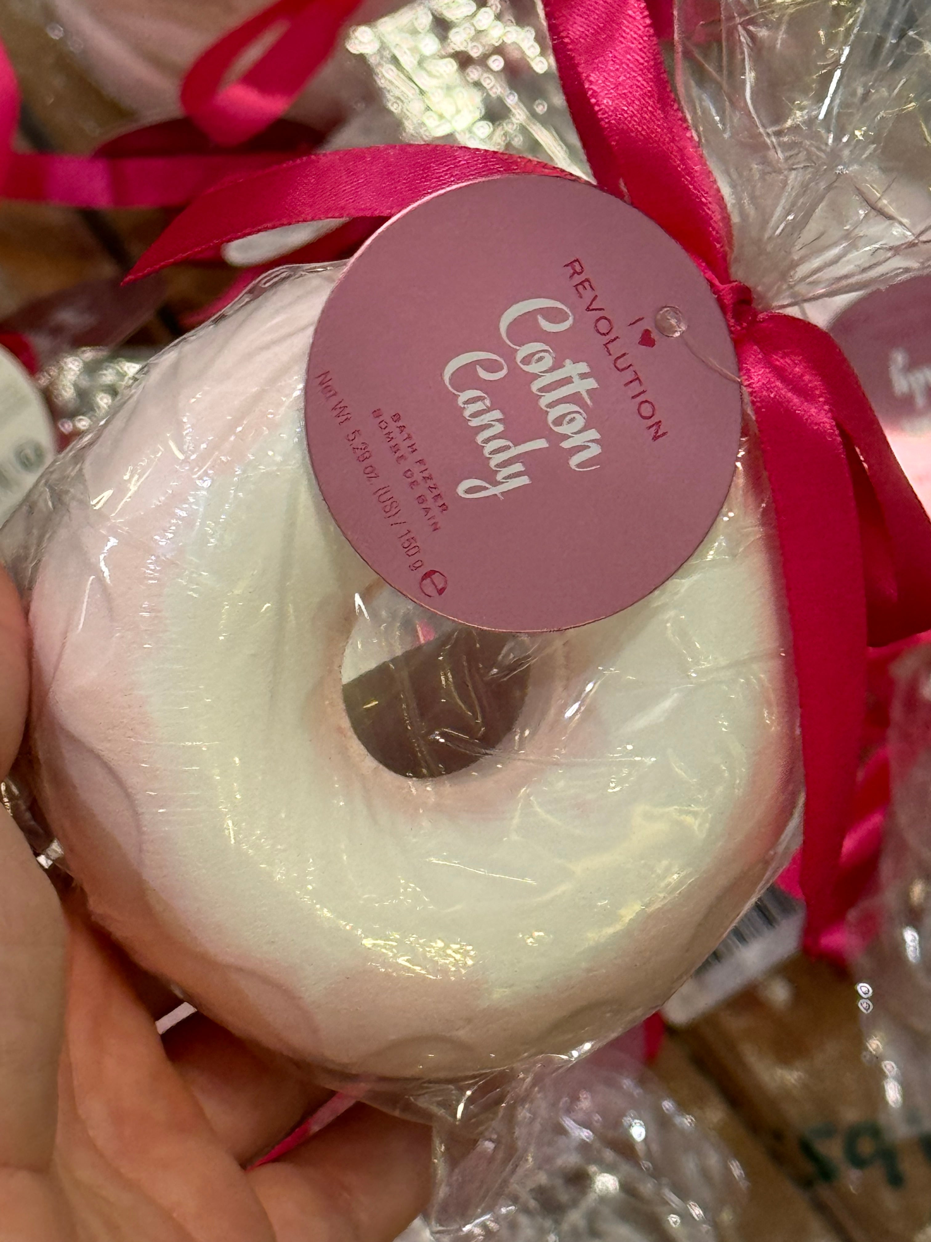 Cotton Candy Donut Bath Fizzer