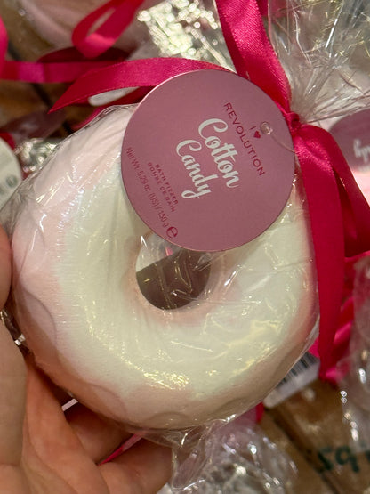 Cotton Candy Donut Bath Fizzer
