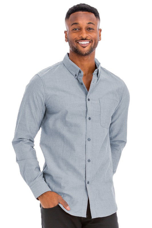 Casual Stretch Long Sleeve Shirt