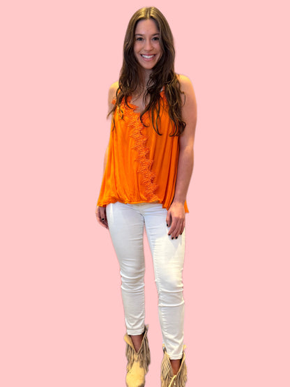 ORANGE TANK BLOUSE