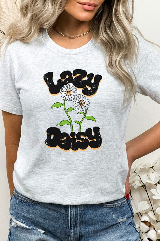 Lazy Daisy Flower Garden Spring Time Graphic Tee