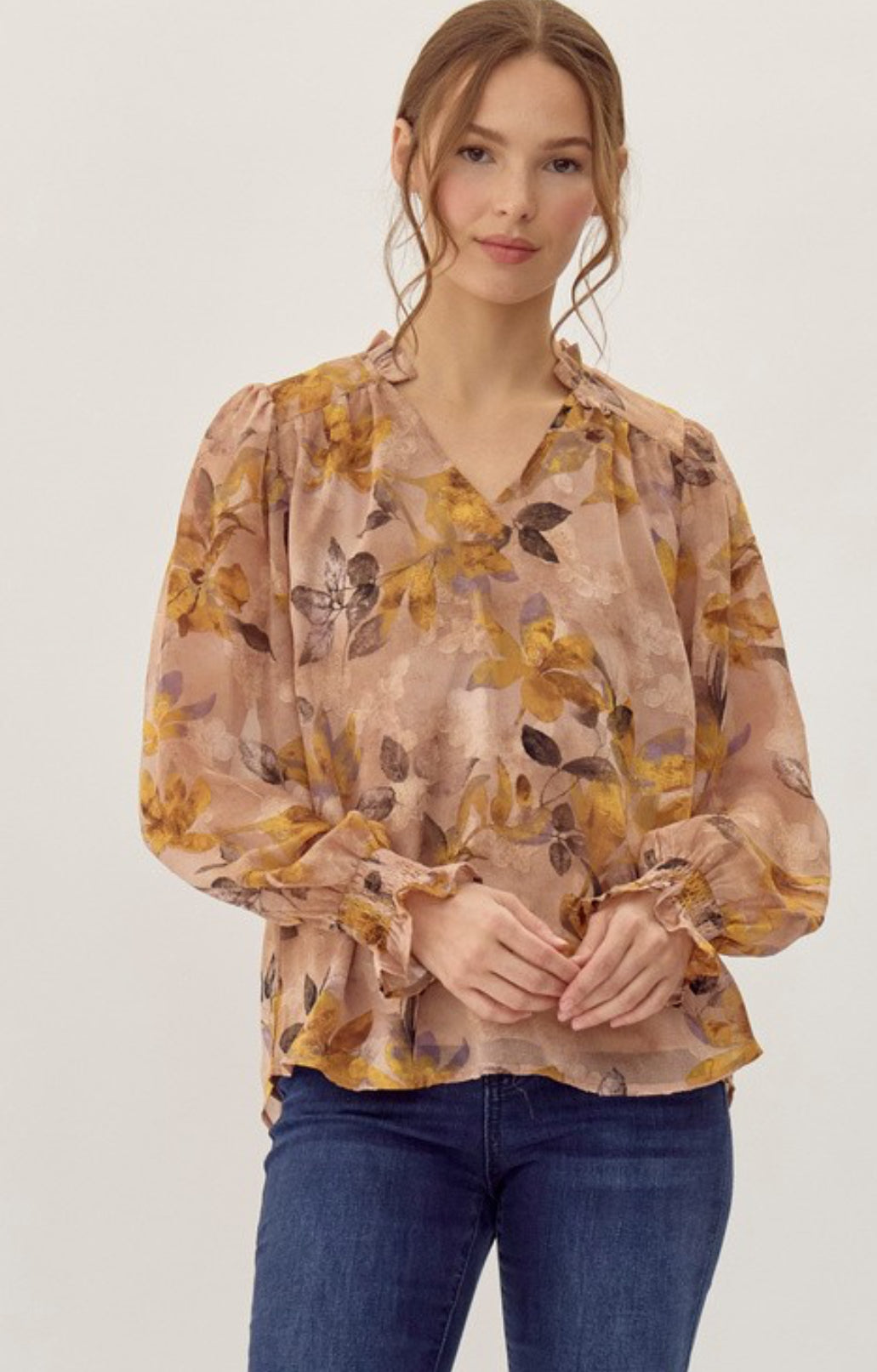 Poet Floral Blouse