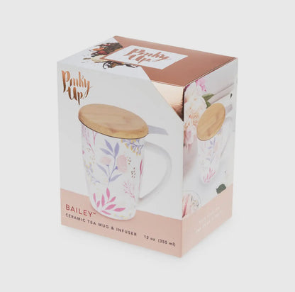 Bailey Botanical Bliss Ceramic Tea Mug