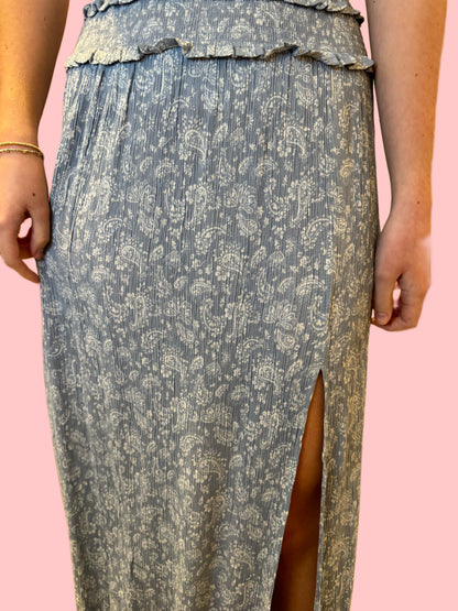 Beverlywood Skirt-Cool Blue