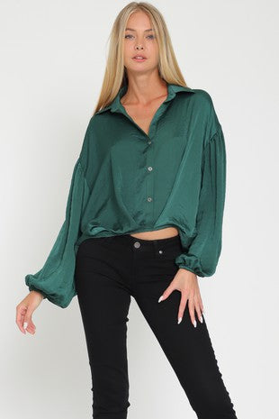 Aakaa Button Down Blouse