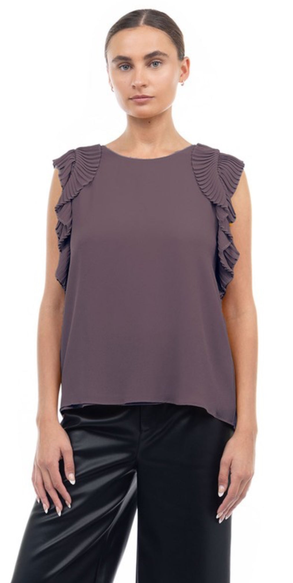 Flutter Sleeve Blouse