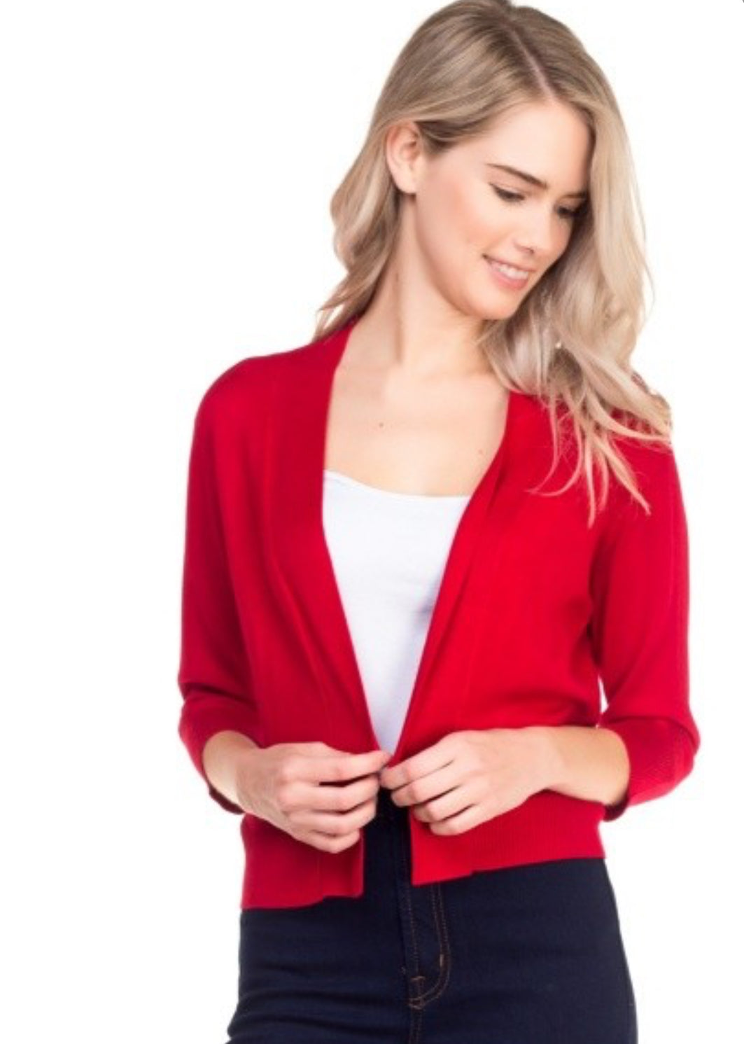 Open Bolero Cardigan