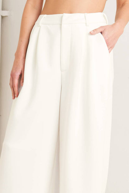 PURE ELEGANCE WOVEN PANTS