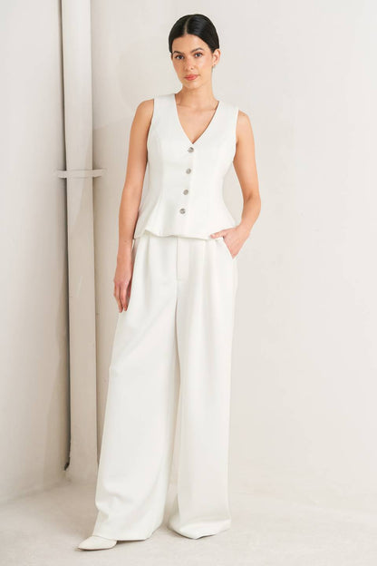 PURE ELEGANCE WOVEN PANTS