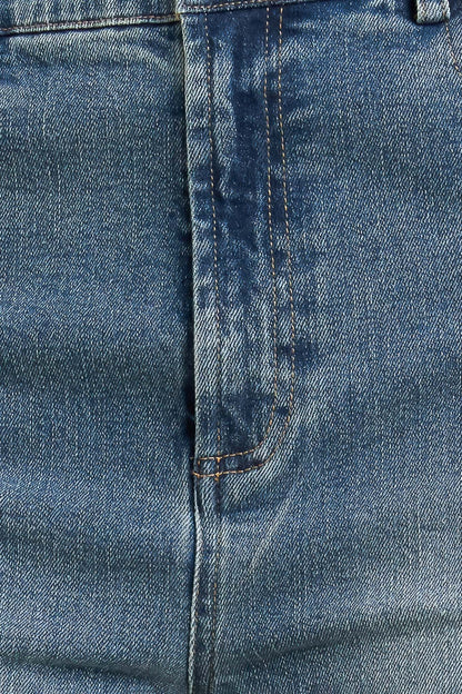 NO SECOND THOUGHT WASHED DENIM PANTS