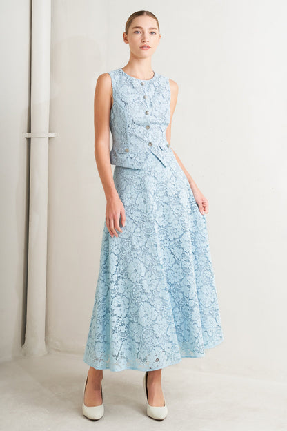 SWEET BUT STRONG WOVEN VEST