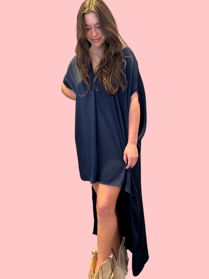 Caftan Dress- Navy