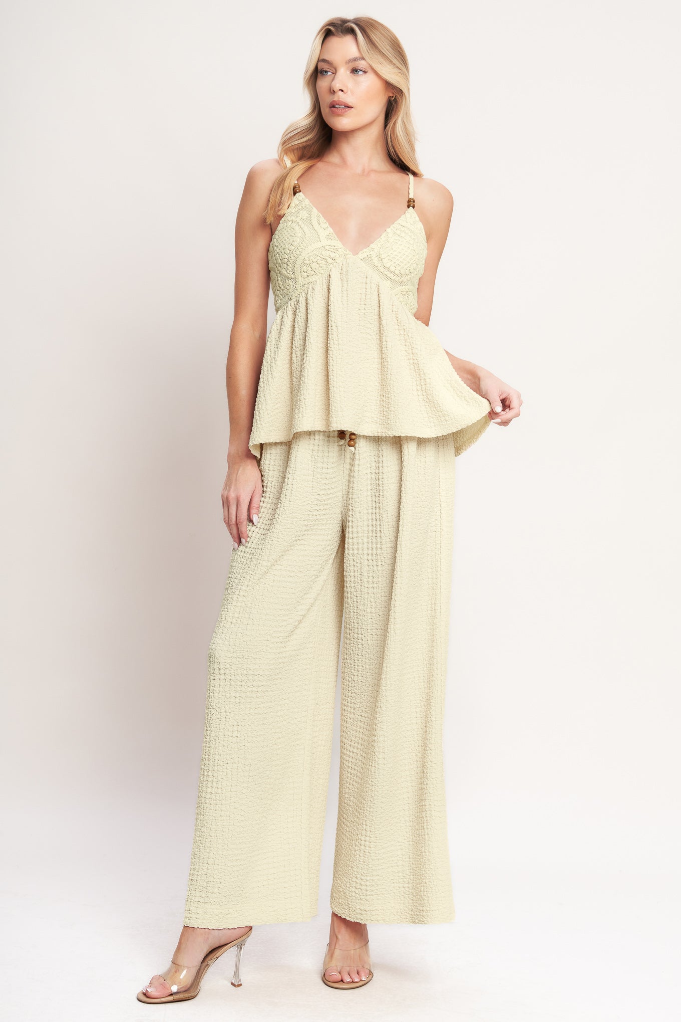 DESERT BLOOM STRETCH WOVEN PANTS