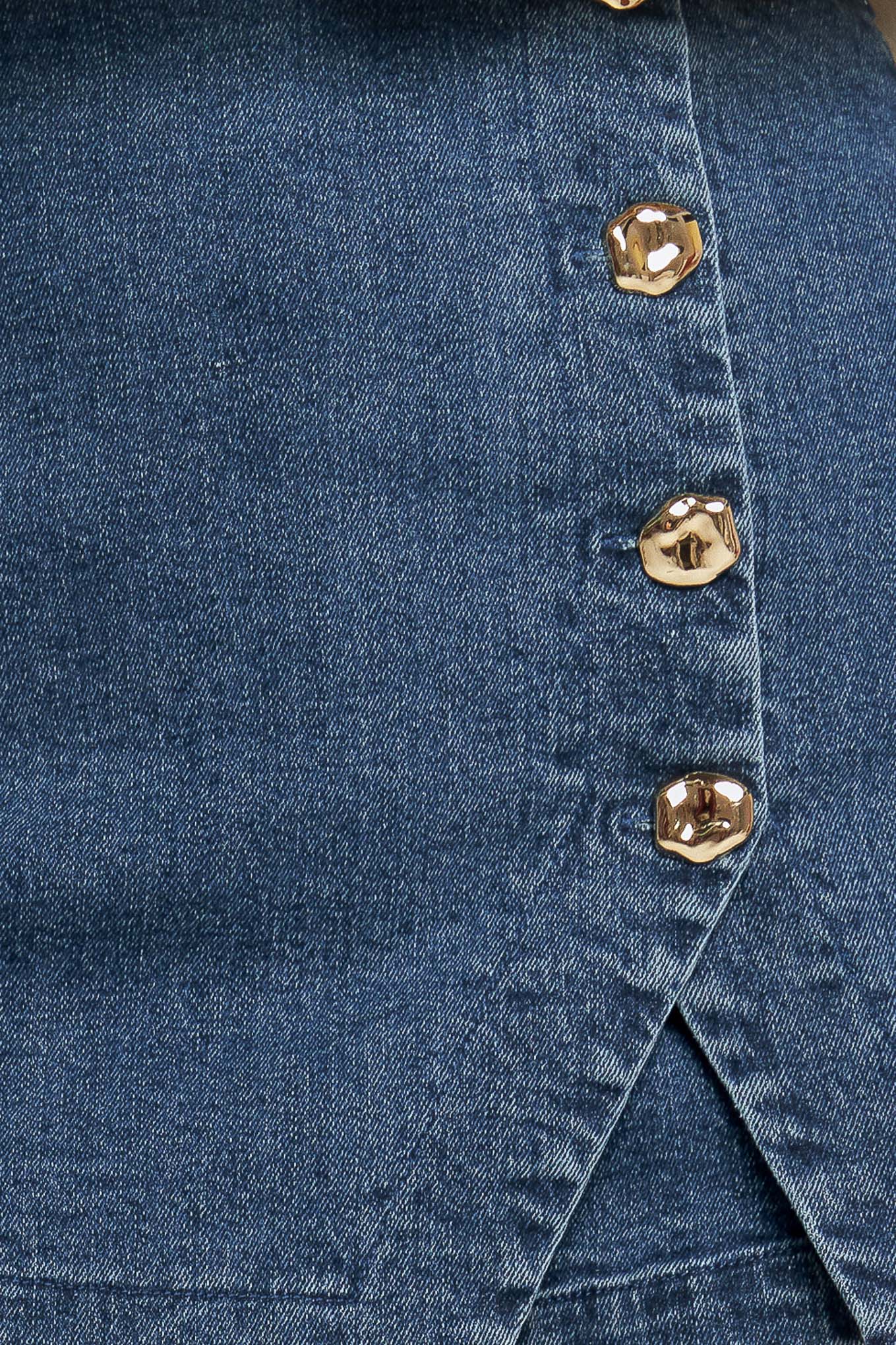 NO SECOND THOUGHT DENIM SKIRT