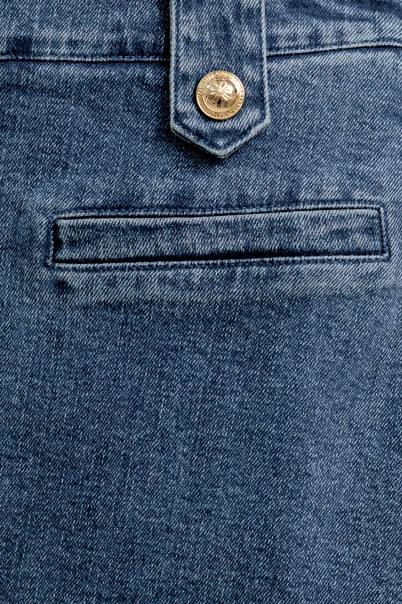 HEART EYES DENIM SKORT