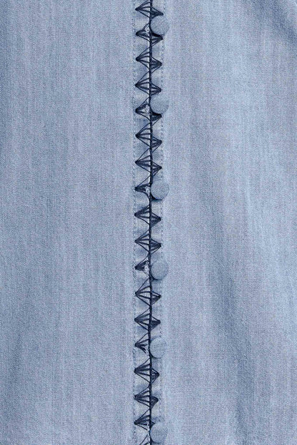 WEEKEND WANDERER WOVEN TOP