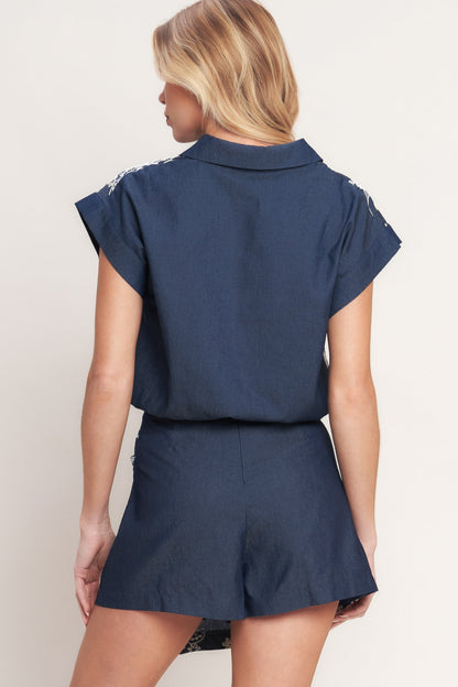 HANDCRAFTED FEEL EMBROIDERY TOP